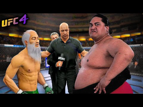 Yokozuna vs. Old Bruce Lee - EA Sports UFC 4