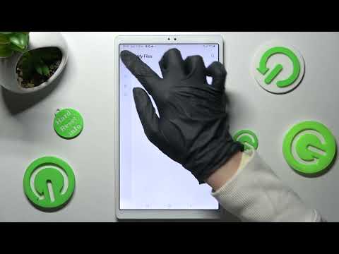 Samsung Galaxy TAB A7 Lite - Where is Downloading Folder? | How to Enter Downloaded Files