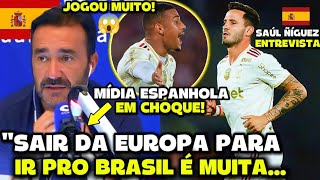 🚨EITA! OLHA O QUE A MÍDIA ESPANHOLA FALOU DO FLAMENGO APÓS ENTREVISTA DE SAÚL ÑÍGUEZ!