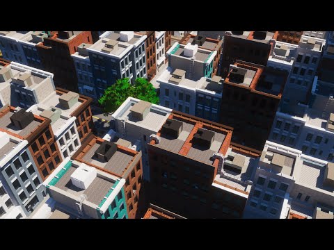 How I build ENTIRE MINECRAFT CITIES in 4 Hours