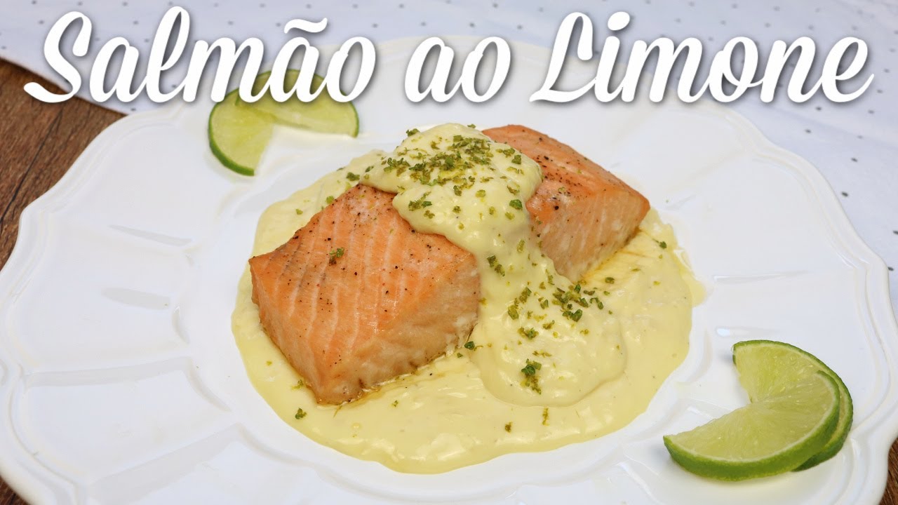 Watch Now SALMÃO AO MOLHO DE LIMÃO (DELICIOSO, SUCULENTO E SUPER FÁCIL!) | Menu de Nutri SALMÃO AO MOLHO DE LIMÃO (DELICIOSO, SUCULENTO E SUPER FÁCIL!) | Menu de Nutri