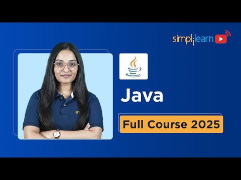 Java Full Course 2025 | Core Java Tutorial For Beginners | Java Programming Course | Simplilearn