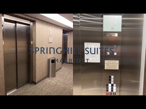 Schindler 3300 Traction elevators @ SpringHill Suites - Truckee, CA.