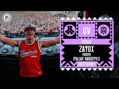 Zatox presents Italian Hardstyle I Defqon.1 Weekend Festival 2023 I Saturday I UV