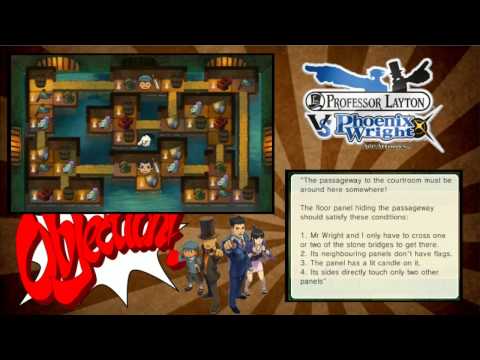 Prof. Layton vs. Phoenix Wright: Ace Attorney pt109 - Sneaking INTO Court (How Unlikely)