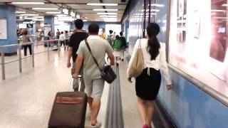 內地夫婦罵戰@港鐵九龍塘站