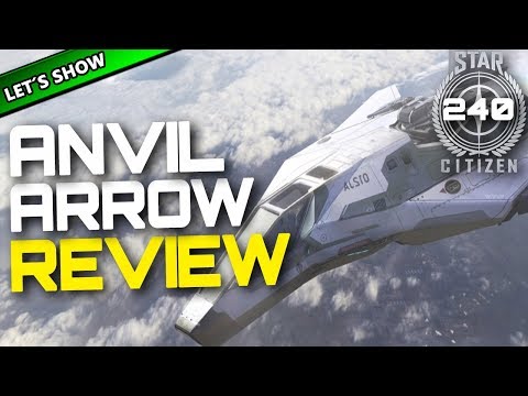 STAR CITIZEN 3.3 [Let's Show] #240 ⭐ ANVIL ARROW - REVIEW | Gameplay Deutsch/German