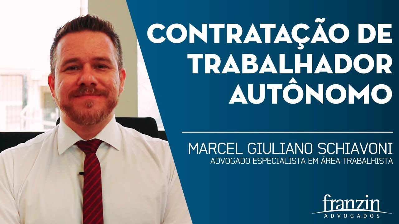 Contratação de trabalhador Autônomo