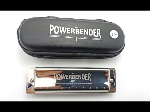 The POWERBENDER: an all-new Diatonic Harmonica. Play 8 Positions and 11 Keys, without Overblows...
