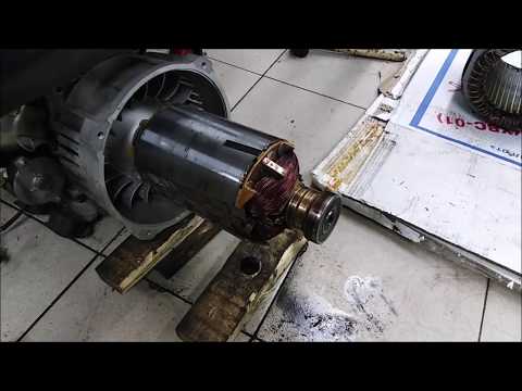 Легко и безопасно снимаем ротор с генератора, электростанции. How to remove the generator rotor