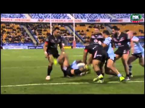 NRL 2015 Round 21 Highlights: Warriors Vs Sharks