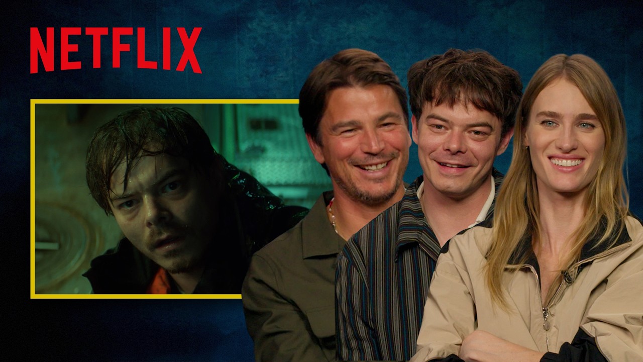 The Cast of Below Watches the Show Together | Below | Netflix