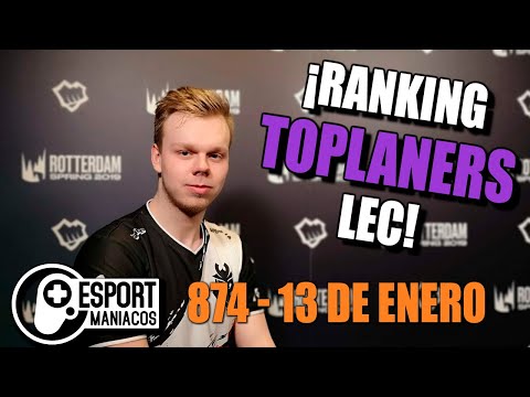 Esportmaníacos 874 - Power ranking toplaners LEC, Los equipos de SLO, beta abierta de LoR