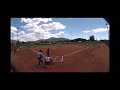 Sara Phillip pitching in 16u/18u tournament