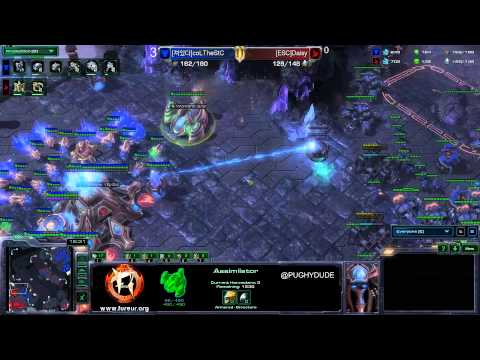 HoTS Showmatch CoL TheSTC v ESC Daisy G4 Starcraft 2 Pughy