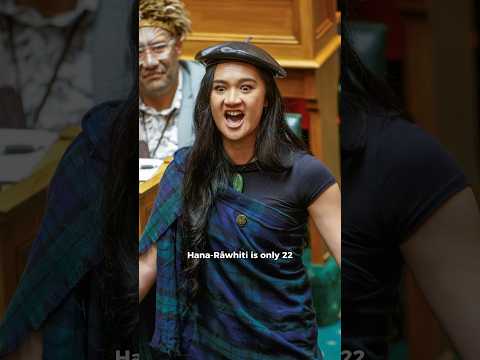 Hana-Rāwhiti and her famouse ‘haka’