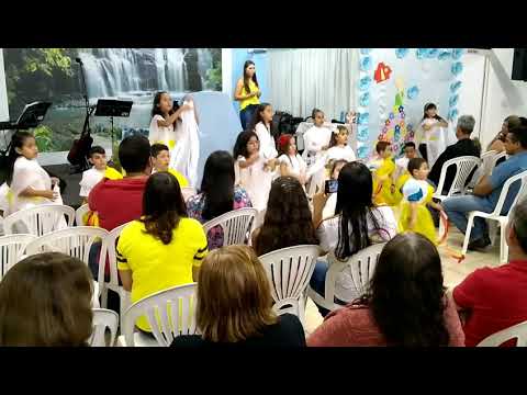 Apresentação em comemoração dos 67 anos Igreja Quadrangular no Brasil