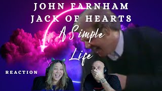 Reaction John Farnham - A Simple Life | Angie &amp; Rollen