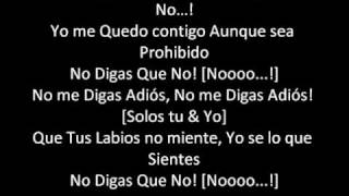 no me digas que no con letra wisin y yandel ft enrique iglesias