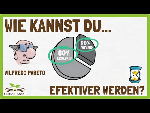 Paretoprinzip (leicht erklärt) | Produktiver werden durch besseres Zeitmanagement | Die 80/20 Regel