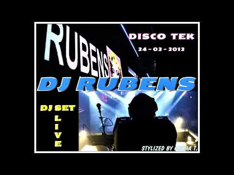 DJ RUBENS@DJ SET LIVE - DISCO TEK il 24.02.2012 (VIDEO BY CINZIA T.)