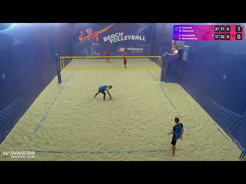 22:10 D. Safonov / M. Motuznyi - A. Holubenko / K. Borshchenko 20.08.2022 | Winners Beach Volleyball