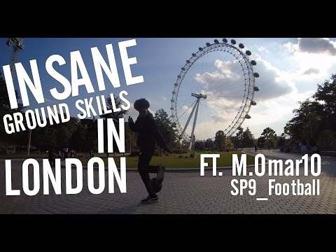 INSANE GROUND SKILLS IN LONDON! 4K Ft. Mo Omar / SP9Football