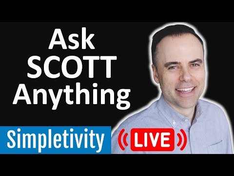 Ask Scott Anything - LIVE Productivity Q&A