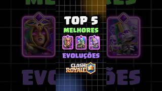 Top 5 MELHORES Evoluções #clashroyale #tutoriallan - Deck Guide by Allan Franzotti