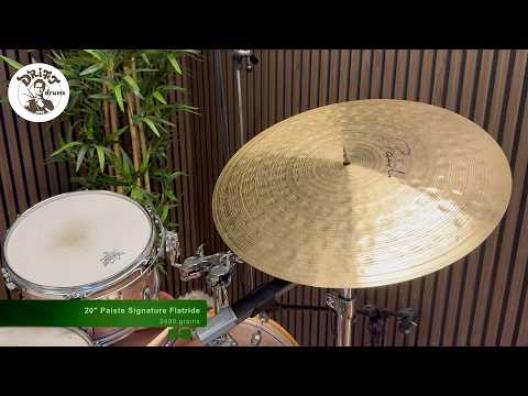 20" Paiste Signature Flat Ride 2490gr (VIDEO) imagen 9