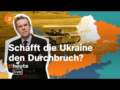 Ukraine War: How the Counteroffensive is Working | Military Expert on ZDFheute Live