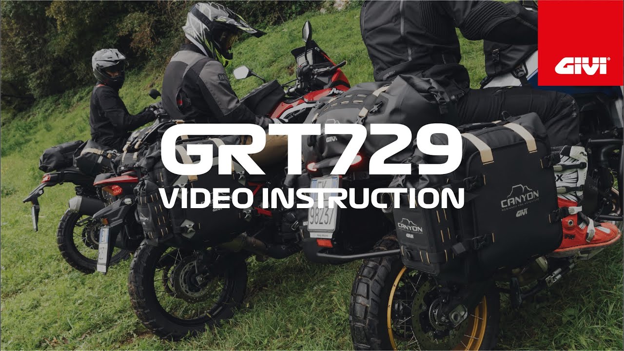 Givi GRT729 Canyon Water Resistant Tank Bag - 3 Litres Video
