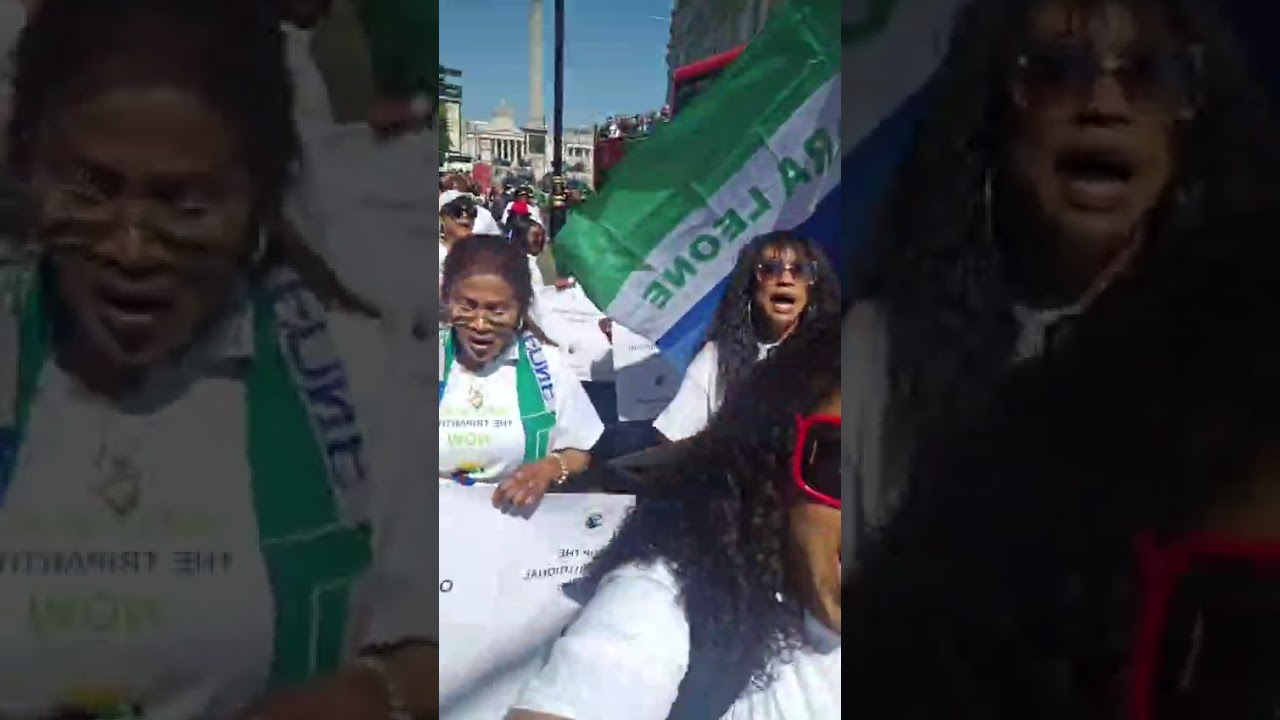 One Salone UK Protest