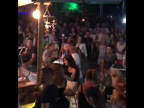 Boat Bar Fiori Sarande onstage🎧 DJ joni