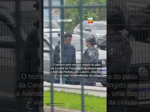 Homem é preso após furtar viatura e fazer falsas abordagens policiais em SP