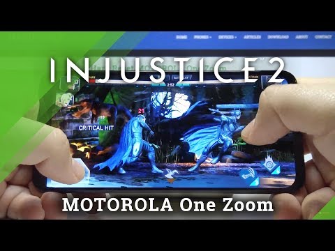 Injustice 2 on MOTOROLA One Zoom - GamePlay