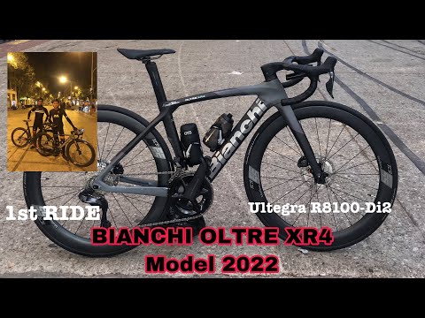 BIANCHI Oltre XR4 - Ultegra Di2 FIRST RIDE | SHIMANO ULTEGRA R8100 | KA MAMAW VLOG