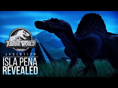 ANOTHER ISLAND REVEALED! ISLA PENA WITH A SPINOSAURUS | Jurassic World: Evolution Discussion