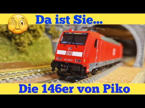 Langsam kann Sie nicht. 😅 Die BR 146 von Piko kommt auf meine Modellbahnanlage.