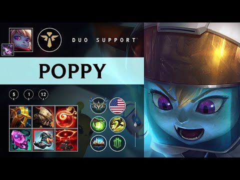 Poppy Support vs Alistar - NA Challenger Patch 25.24