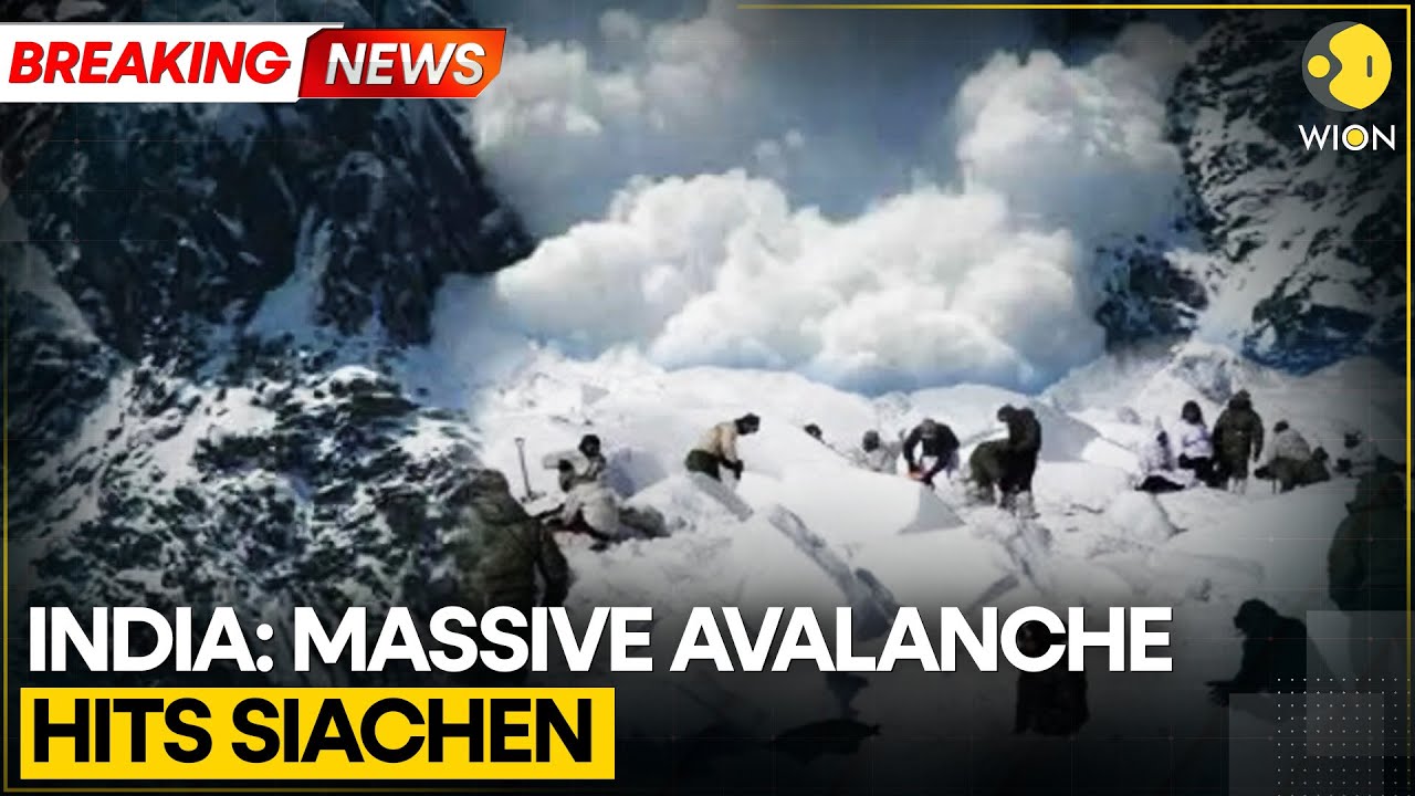 BREAKING | Avalanche Strikes Siachen Glacier In Ladakh, Three Soldiers Killed: Reports | WION