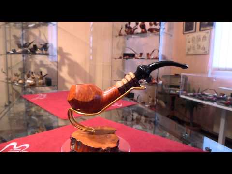 Pipa in radica bent freehand - www.paronellipipe.it