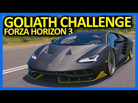 Forza Horizon 3 : Goliath Challenge!!