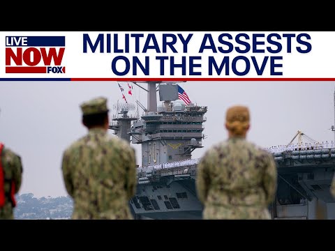 Military assets moving to Middle East as Trump weighs Iran strike, sources say