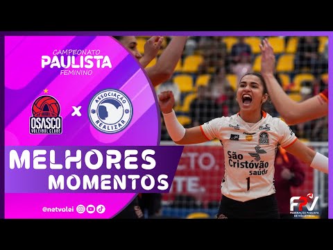OSASCO vs REALIZAR | Melhores Momentos | Paulista Feminino 2025