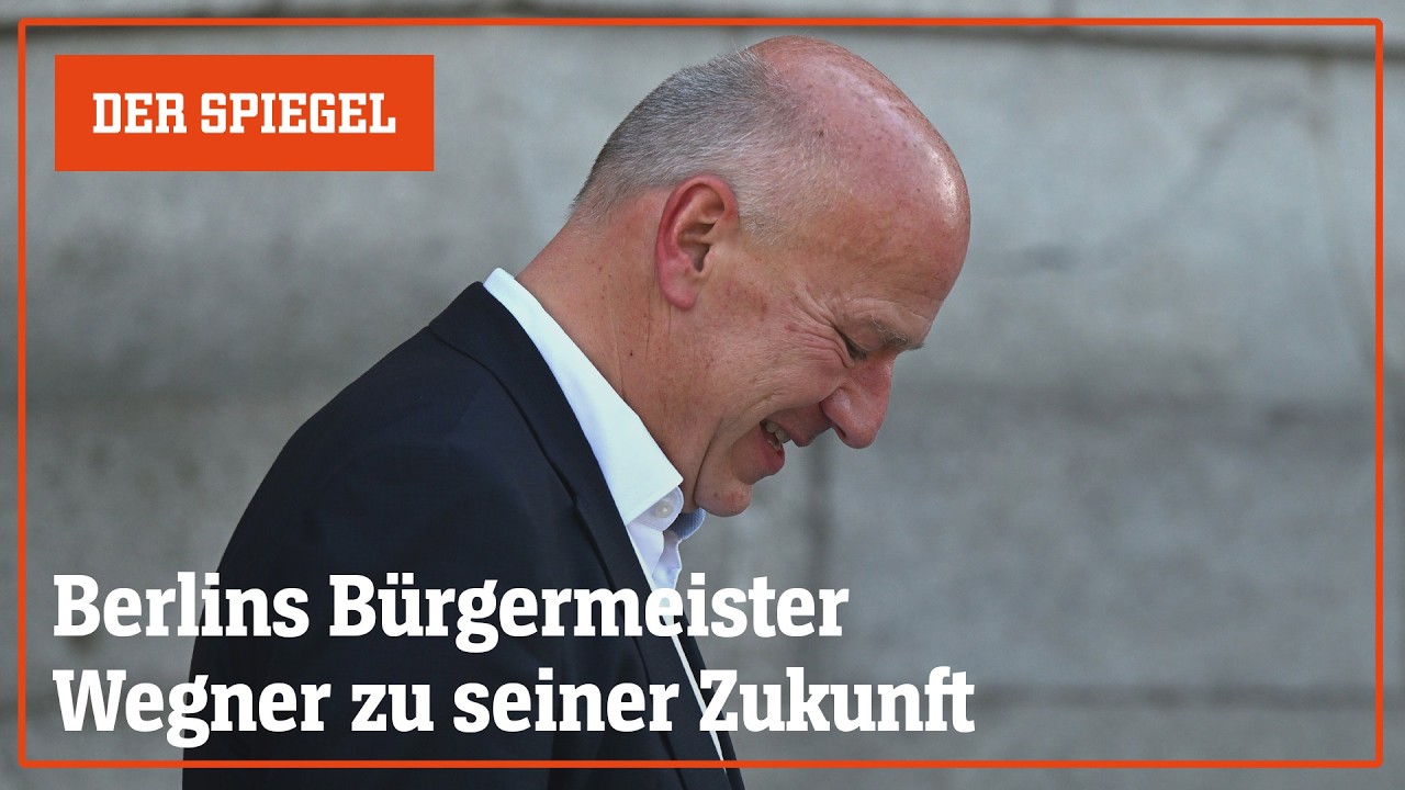 Livestream: Berlins Bürgermeister Kai Wegner unter Druck | DER SPIEGEL