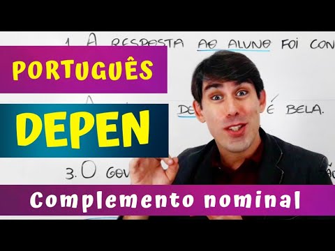 Português para o DEPEN (complemento nominal)