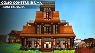 Como Construir uma Torre de Magias | Cidade Medieval | Hytale Tutorial