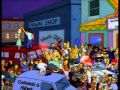 Larry Burns' Party on The Simpsons