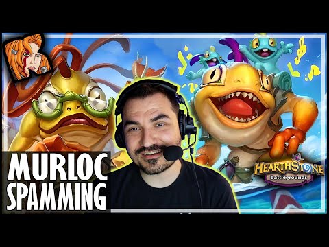 MURLOC SPAMMING IS OUT OF CONTROL! - Hearthstone Battlegrounds